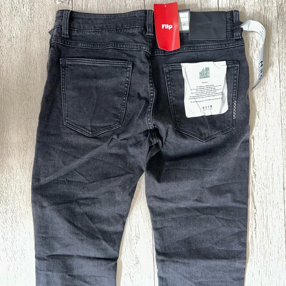 Neuw Men's Charcoal Skinny Jeans